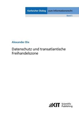 bokomslag Datenschutz und transatlantische Freihandelszone