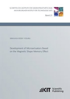 bokomslag Development of Microactuators Based on the Magnetic Shape Memory Effect