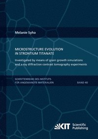 bokomslag Microstructure evolution in strontium titanate Investigated by means of grain growth simulations and x-ray diffraction contrast tomography experiments