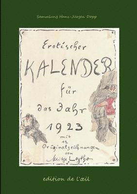 Mitja Leytho Erotischer Kalender 1923 1