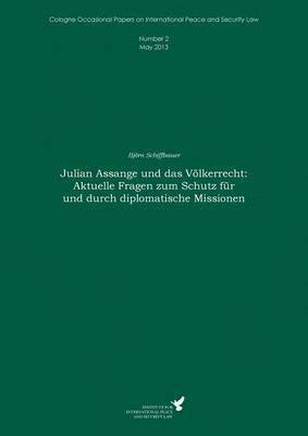 Julian Assange und das Vlkerrecht 1