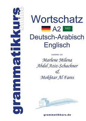 bokomslag Wrterbuch A2 Deutsch-Arabisch-Englisch