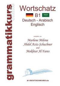 bokomslag Wrterbuch B1 Deutsch-Arabisch-Englisch