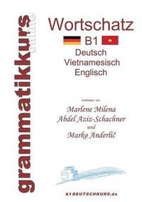 bokomslag Wrterbuch Deutsch-Vietnamesisch-Englisch Niveau B1