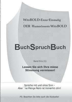 bokomslag BuchSpruchBuch Band Eins (1)