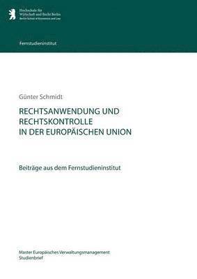 bokomslag Rechtsanwendung und Rechtskontrolle in der Europischen Union