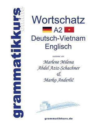 Wörterbuch Deutsch-Vietnamesisch-Englisch Niveau A2