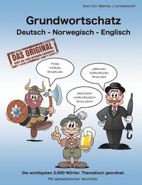 bokomslag Grundwortschatz Deutsch - Norwegisch - Englisch