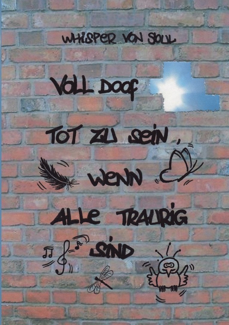 Whisper Von Soul, Whisper von Soul - Voll doof tot zu sein, wenn alle traurig sind, Häftad