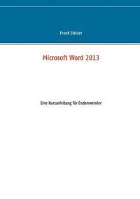 bokomslag Microsoft Word 2013