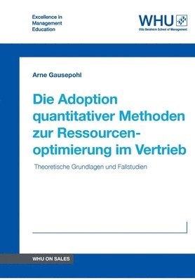 Adoption quantitativer Methoden zur Ressourcenoptimierung im Vertrieb 1
