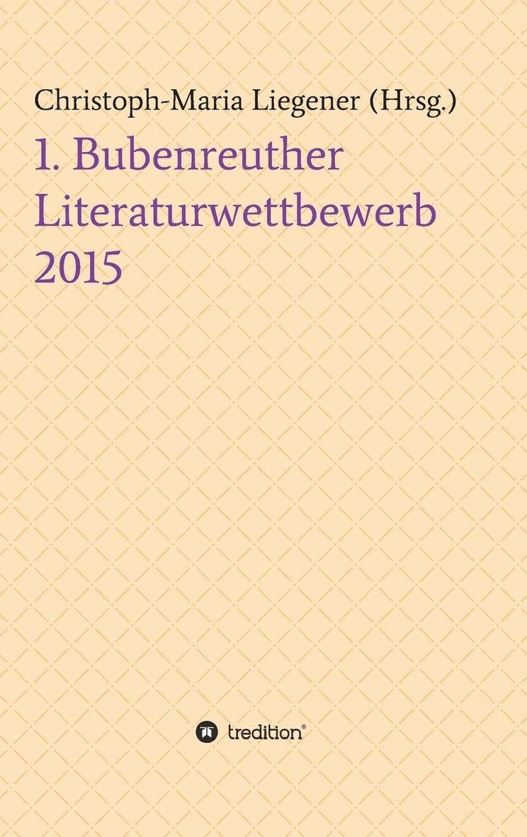 1. Bubenreuther Literaturwettbewerb 2015 1