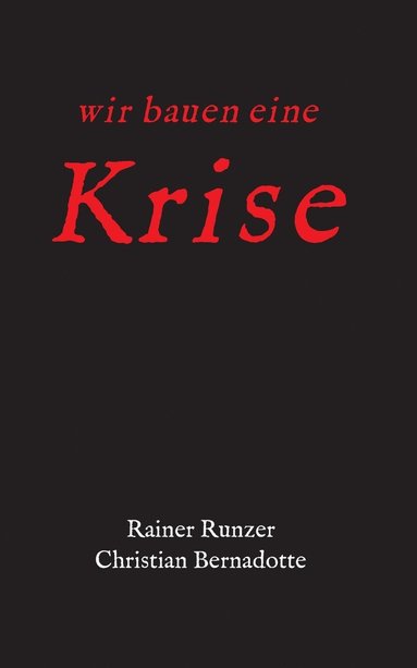 bokomslag Wir bauen eine Krise