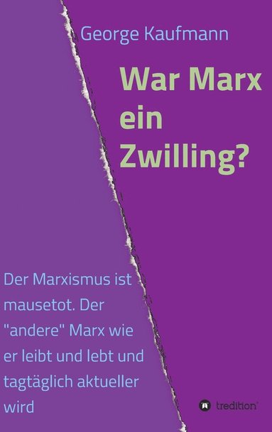 bokomslag War Marx ein Zwilling?