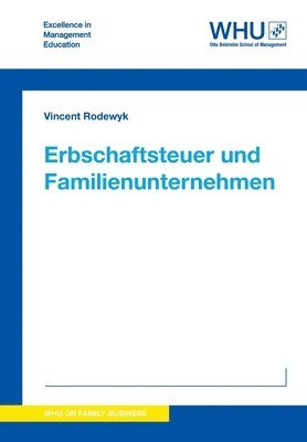 bokomslag Erbschaftsteuer und Familienunternehmen