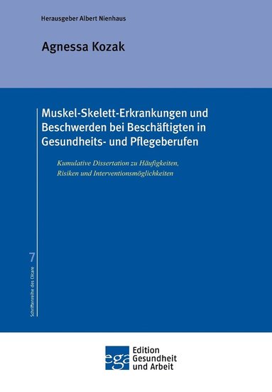 bokomslag Muskel-Skelett-Erkrankungen und Beschwerden bei Beschaftigten in Gesundheits- und Pflegeberufen