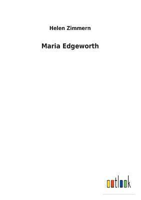 bokomslag Maria Edgeworth