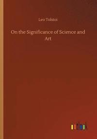 bokomslag On the Significance of Science and Art