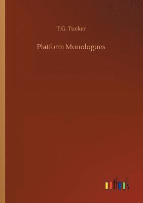 bokomslag Platform Monologues