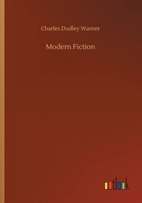 bokomslag Modern Fiction