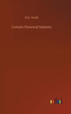 Certain Personal Matters 1