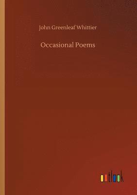 bokomslag Occasional Poems