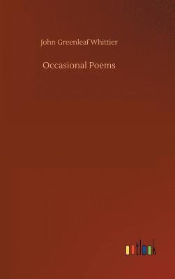 bokomslag Occasional Poems