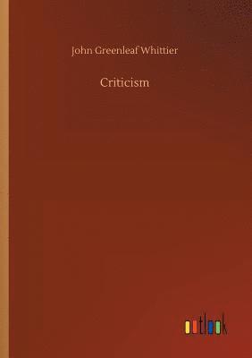 bokomslag Criticism