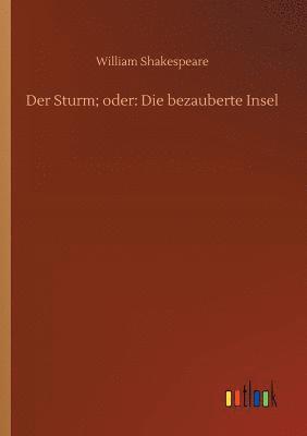 William Shakespeare - Sturm; oder, Häftad