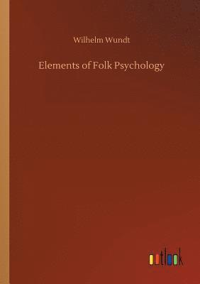 bokomslag Elements of Folk Psychology