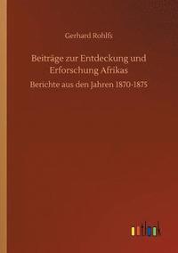 bokomslag Beiträge zur Entdeckung und Erforschung Afrikas