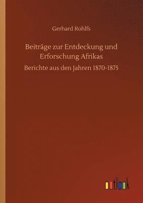 bokomslag Beiträge zur Entdeckung und Erforschung Afrikas