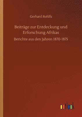 bokomslag Beitrge zur Entdeckung und Erforschung Afrikas