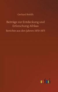 bokomslag Beiträge zur Entdeckung und Erforschung Afrikas