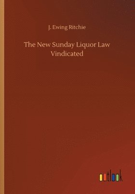 New Sunday Liquor Law Vindicated