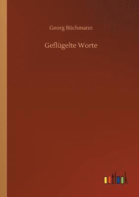 bokomslag Geflügelte Worte
