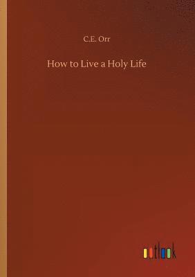 bokomslag How to Live a Holy Life