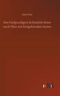 bokomslag Des Feldpredigers Schmelzle Reise nach Fltz mit fortgehenden Noten