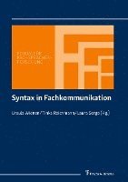 bokomslag Syntax in Fachkommunikation