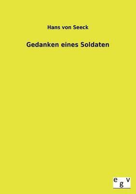 bokomslag Gedanken Eines Soldaten