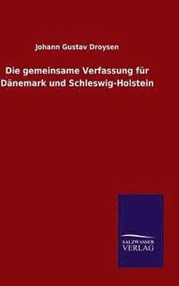 bokomslag Die gemeinsame Verfassung fr Dnemark und Schleswig-Holstein