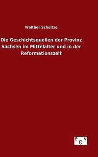bokomslag Geschichtsquellen der Provinz Sachsen im Mittelalter und in der Reformationszeit