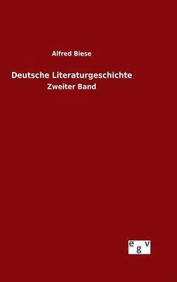 bokomslag Deutsche Literaturgeschichte