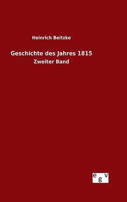 Geschichte des Jahres 1815 1