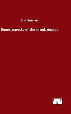 Some aspects of the greek genius 1