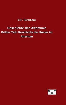 bokomslag Geschichte des Altertums