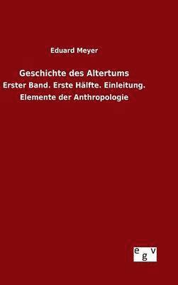 Geschichte des Altertums 1