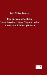 bokomslag Der europische Krieg