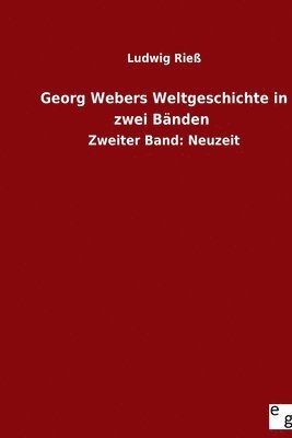 bokomslag Georg Webers Weltgeschichte in zwei Bänden
