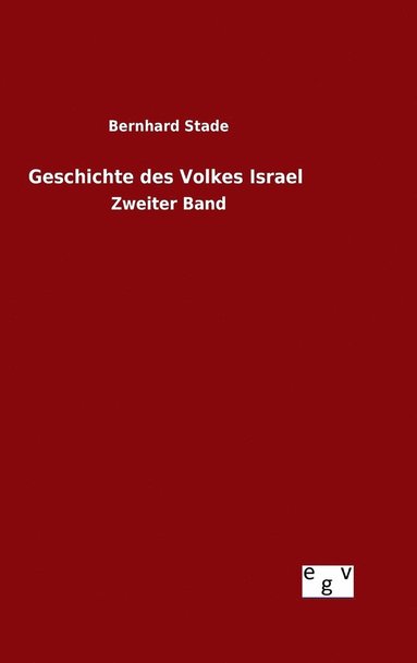 bokomslag Geschichte des Volkes Israel